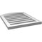 Ekena Millwork Arch Top Surface Mount PVC Gable Vent: Non-Functional, w/2"W x 1-1/2"P Brickmould Frame, 20"W x 22"H GVPAR20X2202SN - alternate 5
